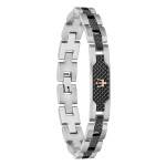Bracelet acier bicolore