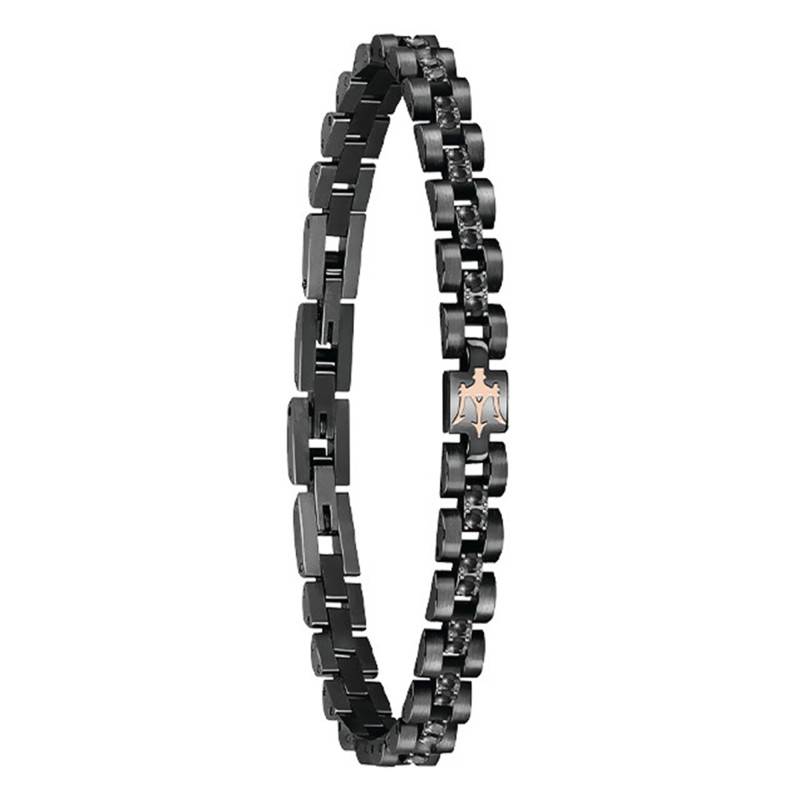 Black Steel Bracelet 22 cm - JM420ATJ01 - Maserati