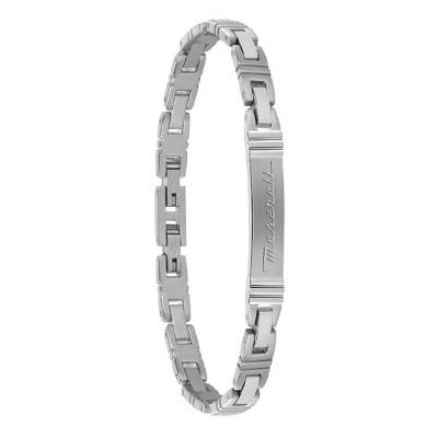 Steel Bracelet, 20,50 cm Length - JM218AMF03 - Maserati
