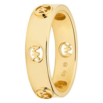 Kors MK 925 Silver Yellow Gold-Plated Ring - MKC1550AA710 - Michael Kors