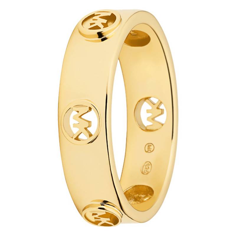 Kors MK 925 Silver Yellow Gold-Plated Ring - MKC1550AA710 - Michael Kors