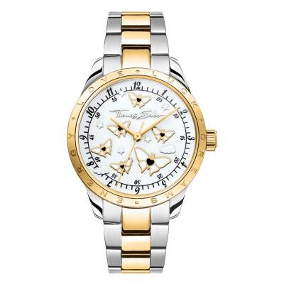 Montre pour femme avec papillons bicolore WA0433-291-202 - Thomas Sabo
