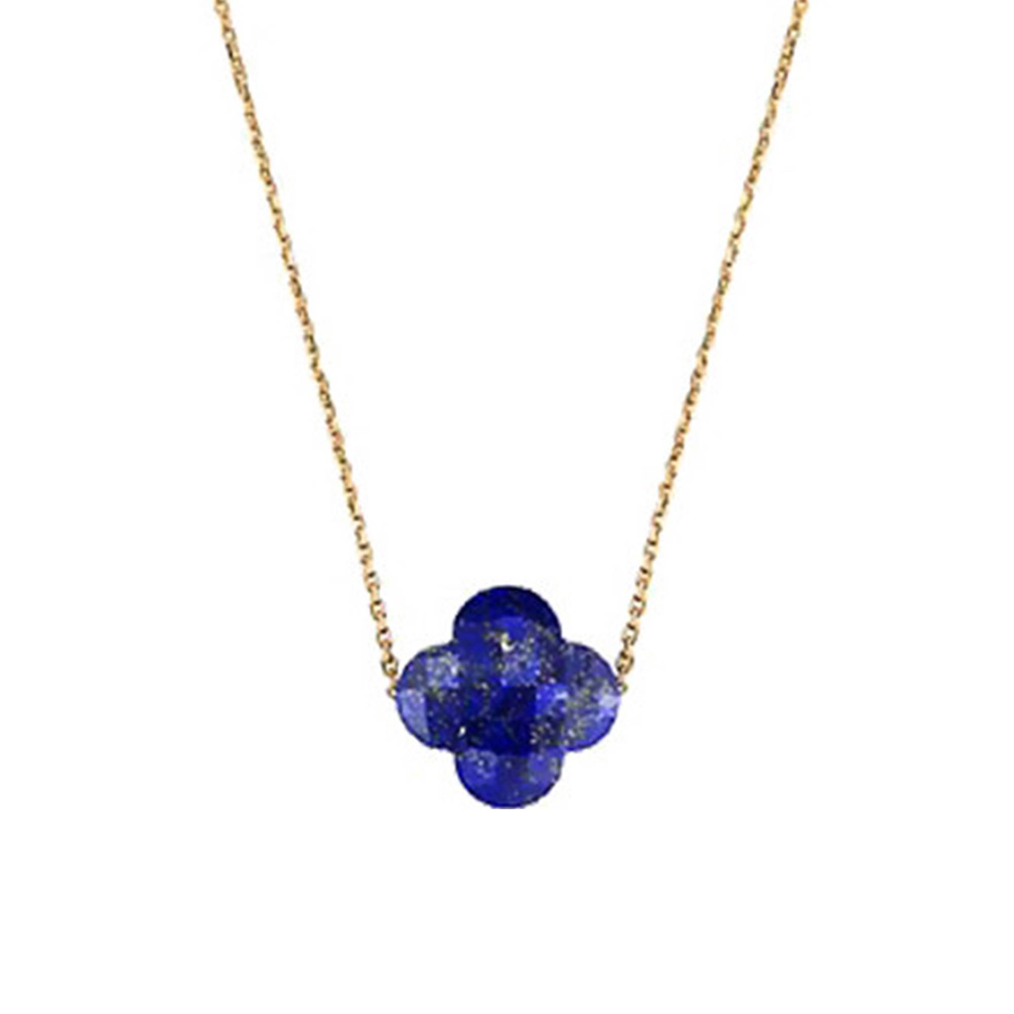 Collier Maille Art Nouveau 1930 – Plaqué Or 18k 750/1000 – Verre Murano