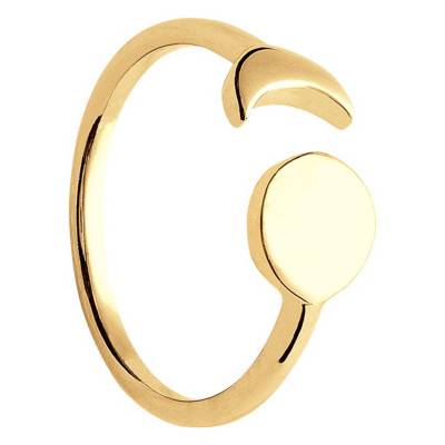 Bague Duo Astral Plaqué Or Jaune - Naïades