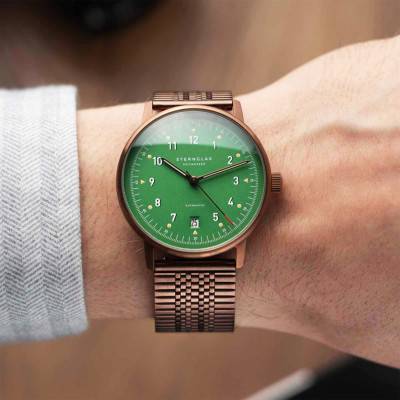 Bronze Lumatik Edition Automatik Watch S02-LMR19 - Sternglas