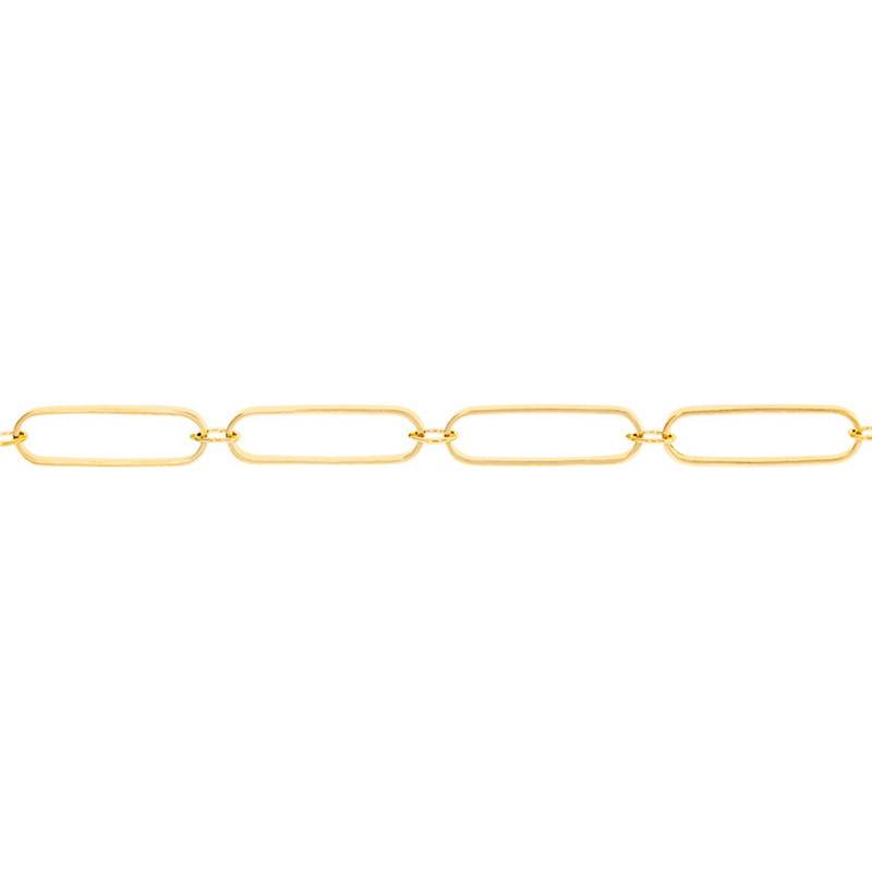 Yellow Gold-Plated Bracelet, 19 cm Length - Naïades