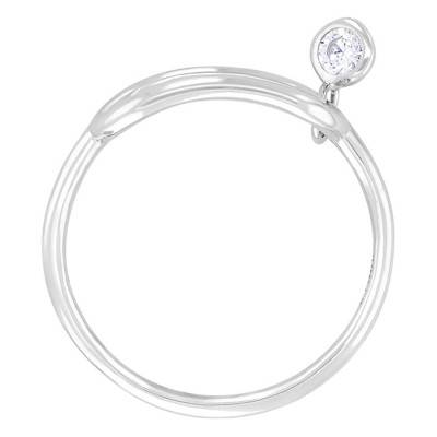 Bague Ovale Argent 925 & Oxyde - Naïades