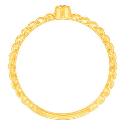 Bague Perles & Oxyde de Zirconium, Plaqué Or - Naïades
