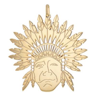 Nagawika Gold-Plated Pendant - Naïades
