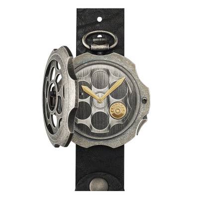 Montre à Gousset One Shot Dirty Silver TB-100-SL-SL-CP - Tambooro