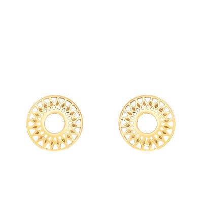 Boucles d'oreilles en plaqué or - Naïades