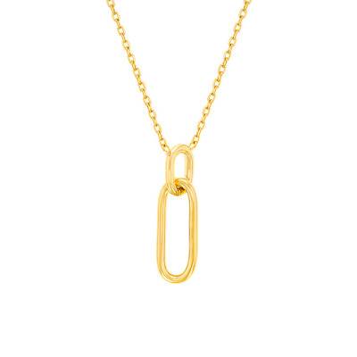 Gold-Plated Necklace, 45 cm Length - Naïades