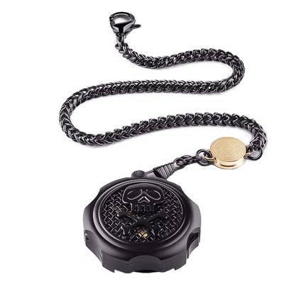 Montre à Gousset Bullet Black TB-102-BK-BK-CP - Tambooro