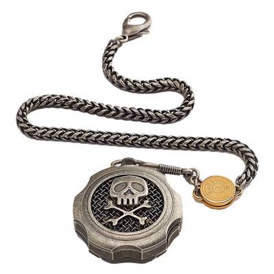 Montre à Gousset Bullet Dirty Silver TB-102-SL-SL-CP - Tambooro