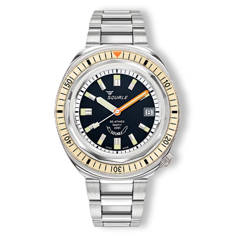 Squale 2001 Sand 2001BEBK.AC Watch - Squale