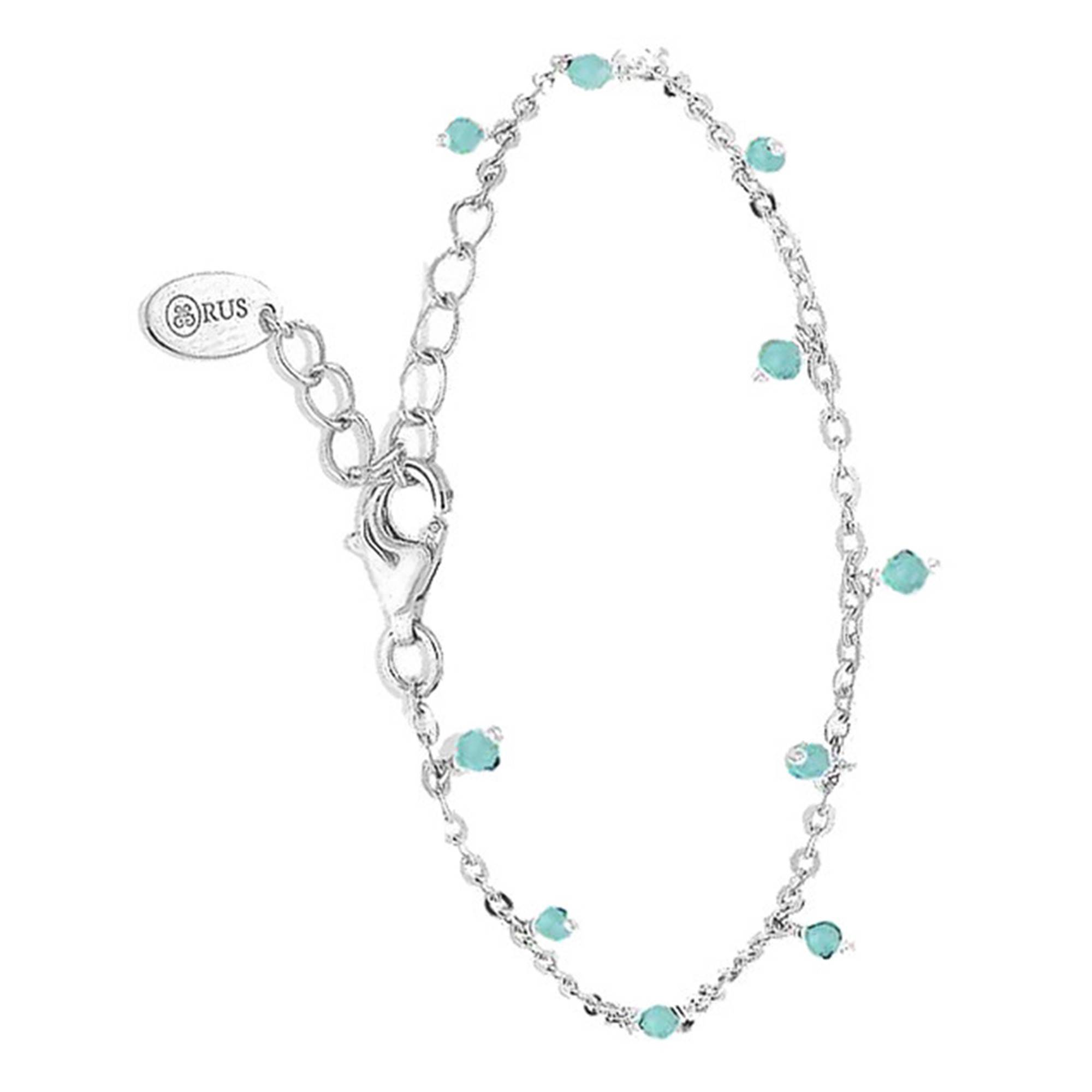 Bracelet Ou Collier En Perles D'Argent Et Turquoise – Fait Main – Neuf Sans Emballage