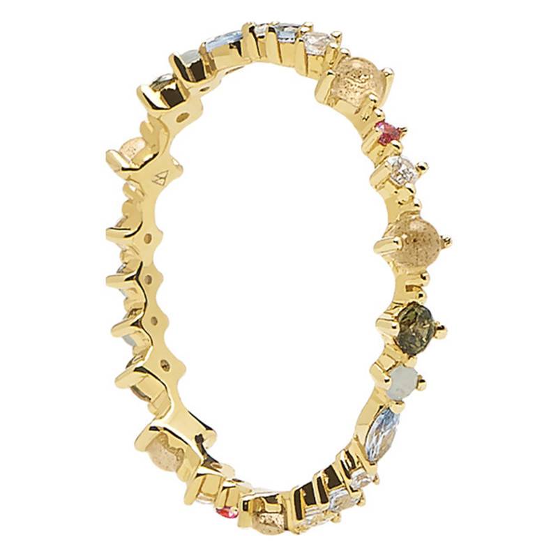 Yellow Gold-Plated Papillon Ring - AN01-191 - Pdpaola