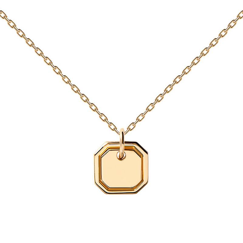 18K Gold-Plated Octet Necklace, Length 40 cm to 50 cm - CO01-435-U - Pdpaola