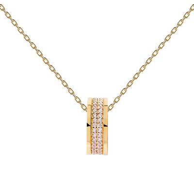 Collier Atlas Plaqué Or CO01-438-U, Longueur de 40 à 50 cm - Pdpaola