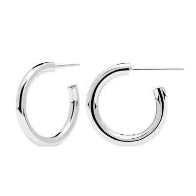 Boucles d'oreilles Supreme Cloud en argent - AR02-378-U, Diamètre 25 mm - Pdpaola