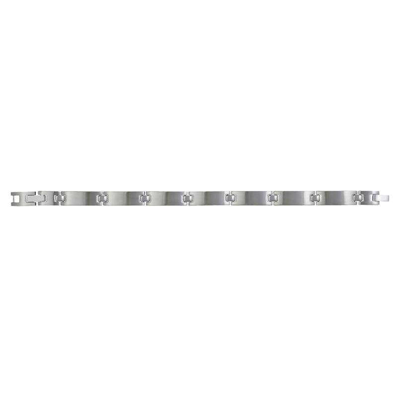 Steel Sasha Bracelet, 19 cm to 21.5 cm Length - Phebus