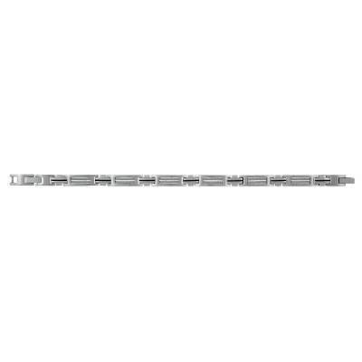 Grégor Steel & Cable Bracelet, 19 cm to 20.5 cm - Phebus