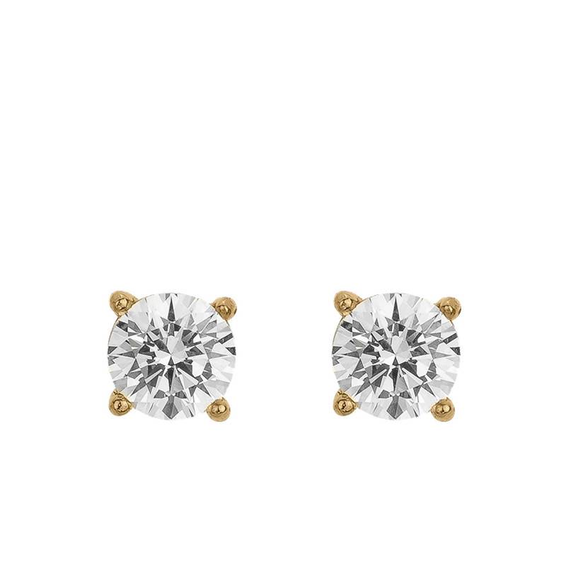 Ryo Gold Steel Stud Earrings - Phebus