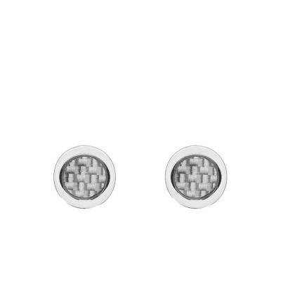 Boucles d'oreilles Séverin Acier - Phebus