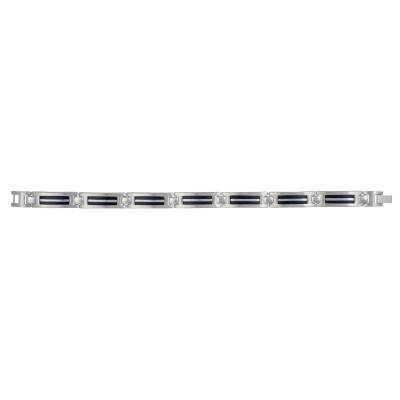 Sandro Steel & Resin Bracelet, 21 cm - Phebus