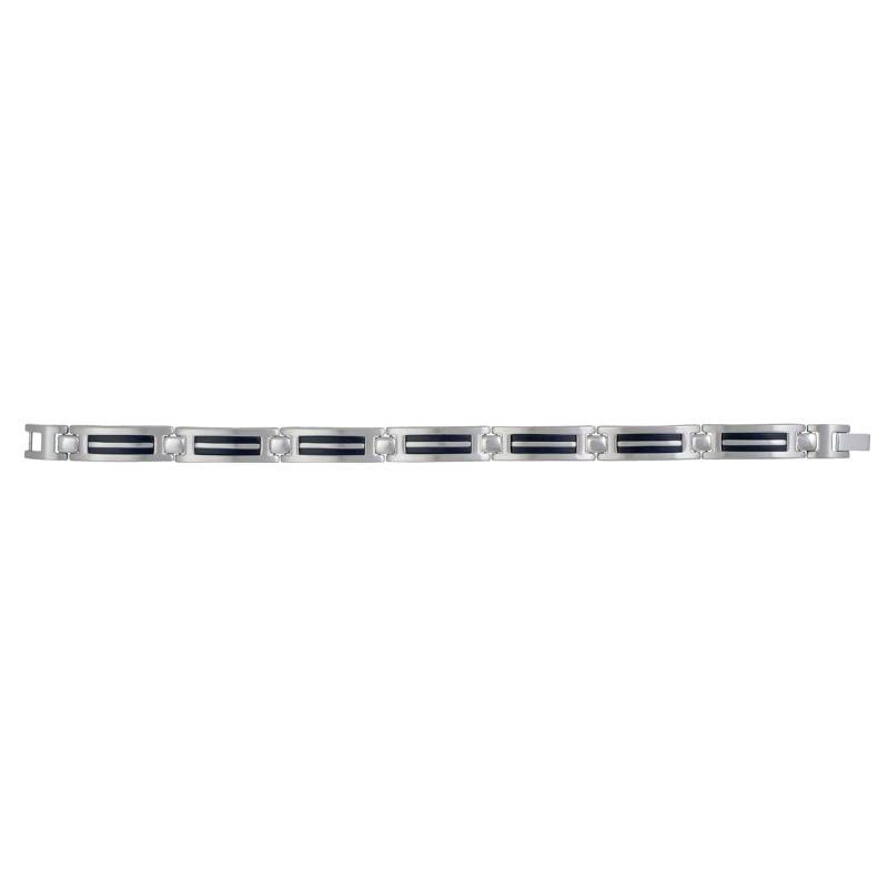 Sandro Steel & Resin Bracelet, 21 cm - Phebus