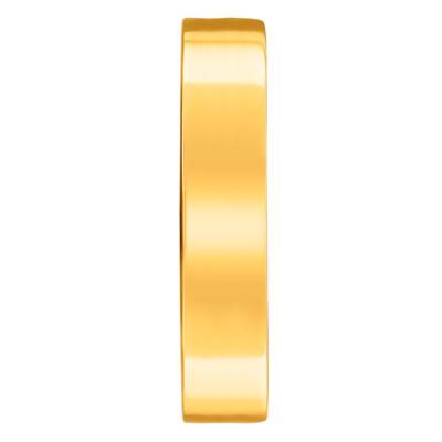 Alliance Ruban Standard en Or Jaune 750, Largeur 4,50 mm - Ponce