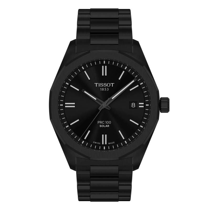 Tissot PRC 100 Solar Quartz Watch 39mm T1514223305100 - Tissot