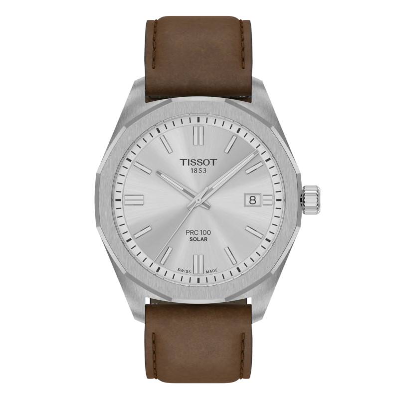 Tissot PRC 100 Solar Quartz Watch 39mm T1514221603100 - Tissot