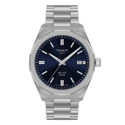 PRC 100 Solar Quartz 39mm Watch T1514221104100 - Tissot