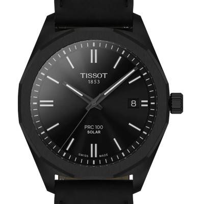 PRC 100 Solar Quartz 39mm Watch T1514223605100 - Tissot
