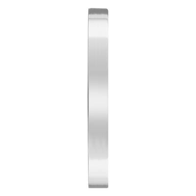 Alliance Ruban Confort en Platine 950, Largeur 3,50 mm - Ponce