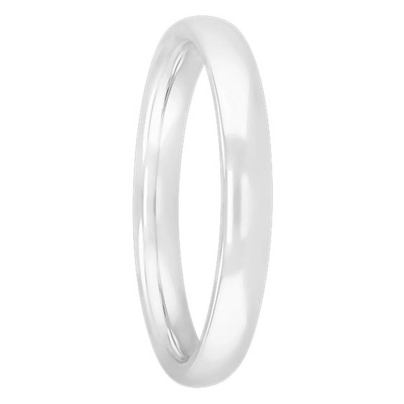Platinum Parisien Comfort Wedding Ring, Width 3.50 mm - Ponce