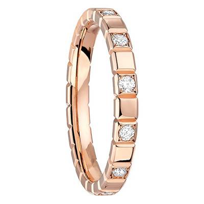 Alliance Nikki Beach Forever GM en Or Rose 750 & Diamants - Ponce