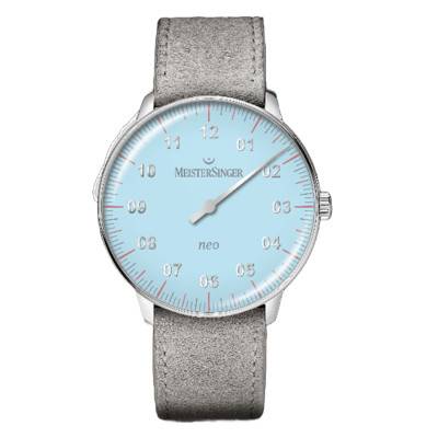 MeisterSinger Light Blue Neo Special Watch S-NES924S - MeisterSinger