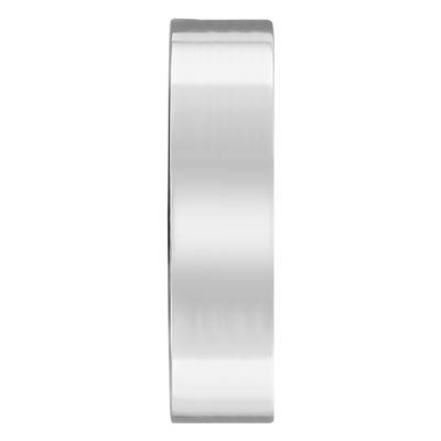 Platinum 950 Flat Ribbon Wedding Ring, 5 mm Width - Ponce