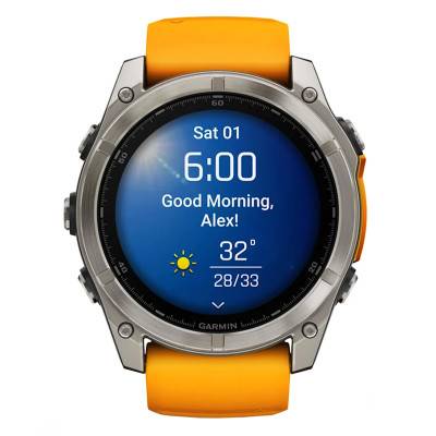 Montre Fēnix 8 AMOLED 51 mm 010-02905-11 - Garmin