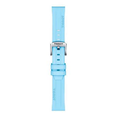 Tissot Official Blue Silicone Watch Strap 18 mm T852047450 - Tissot