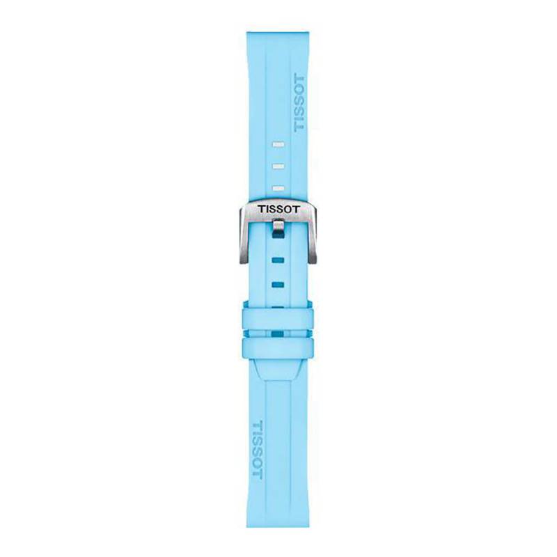 Tissot Official Blue Silicone Watch Strap 18 mm T852047450 - Tissot