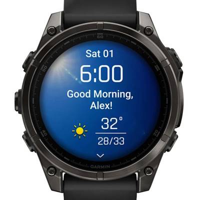 Montre Fēnix 8 AMOLED 47 mm 010-02904-21 - Garmin