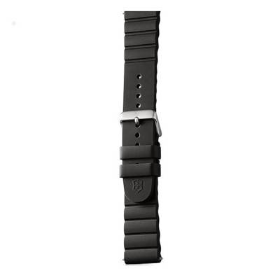 Bracelet Caoutchouc Noir pour modèle INOX. - Victorinox
