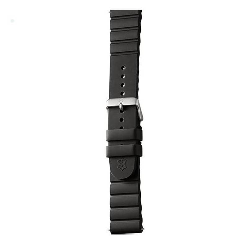 Black Rubber Strap for INOX Model - Victorinox