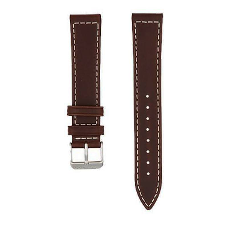 Khaki Field Brown Leather 20mm Watch Strap H690704204 - Hamilton