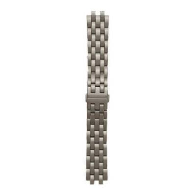 Steel Jazzmaster GMT 22mm Watch Strap H695326108 - Hamilton