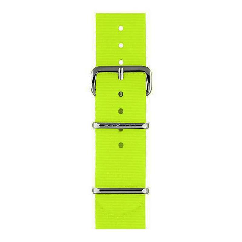 Fluorescent Yellow NATO Strap 18 mm - Briston