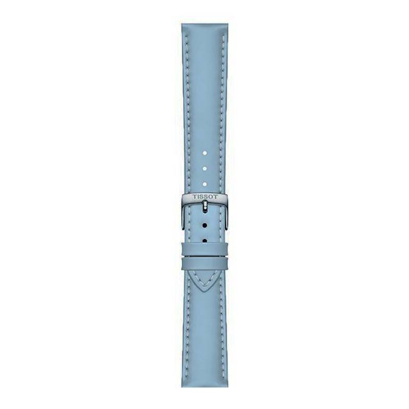 Tissot Official Blue Leather Watch Strap 18 mm T852048148 - Tissot